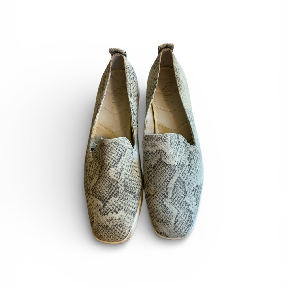 Franco Sarto Snakeskin Flats